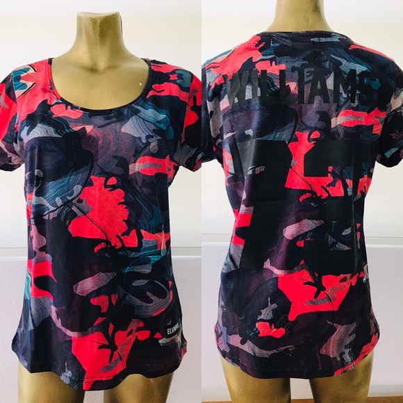 NWT ELEVEN PARIS x Les Artistes PHARELL WILLIAMS Art Print Short Sleeve TOP L - Picture 3 of 10